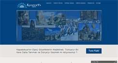 Desktop Screenshot of kapadokyatravel.com
